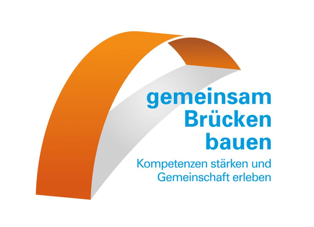 Logo des Förderprogramms gemeinsam.Brücken.bauen