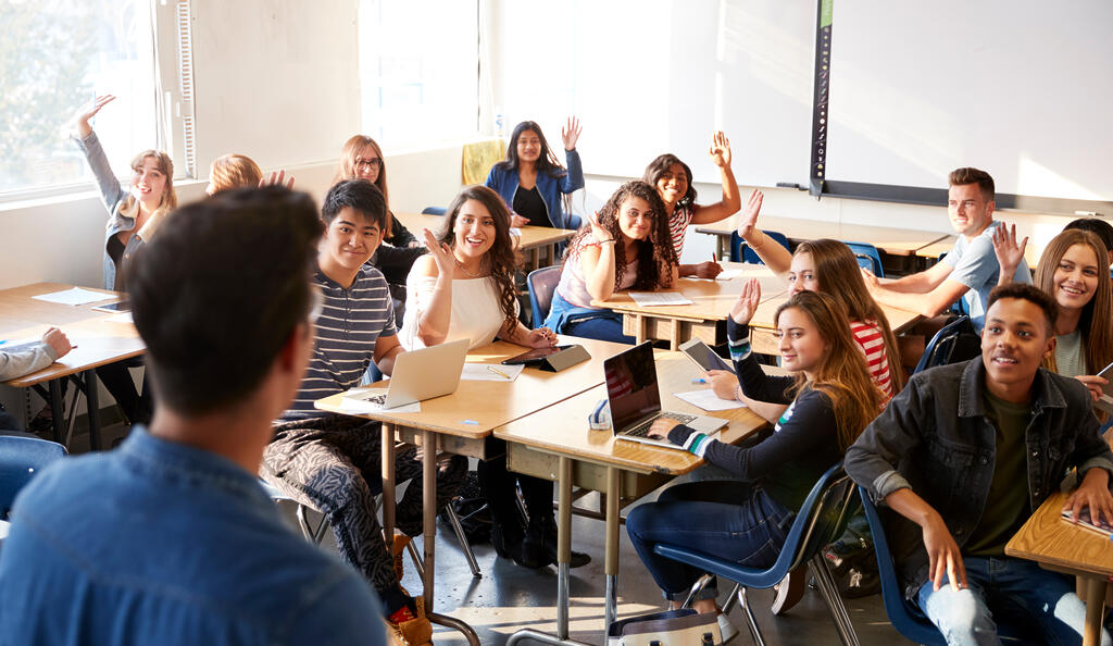 Brainstorming im Klassenzimmer