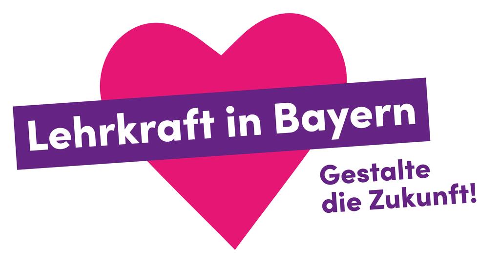 Logo: Lehrkraft in Bayern - gestalte die Zukunft